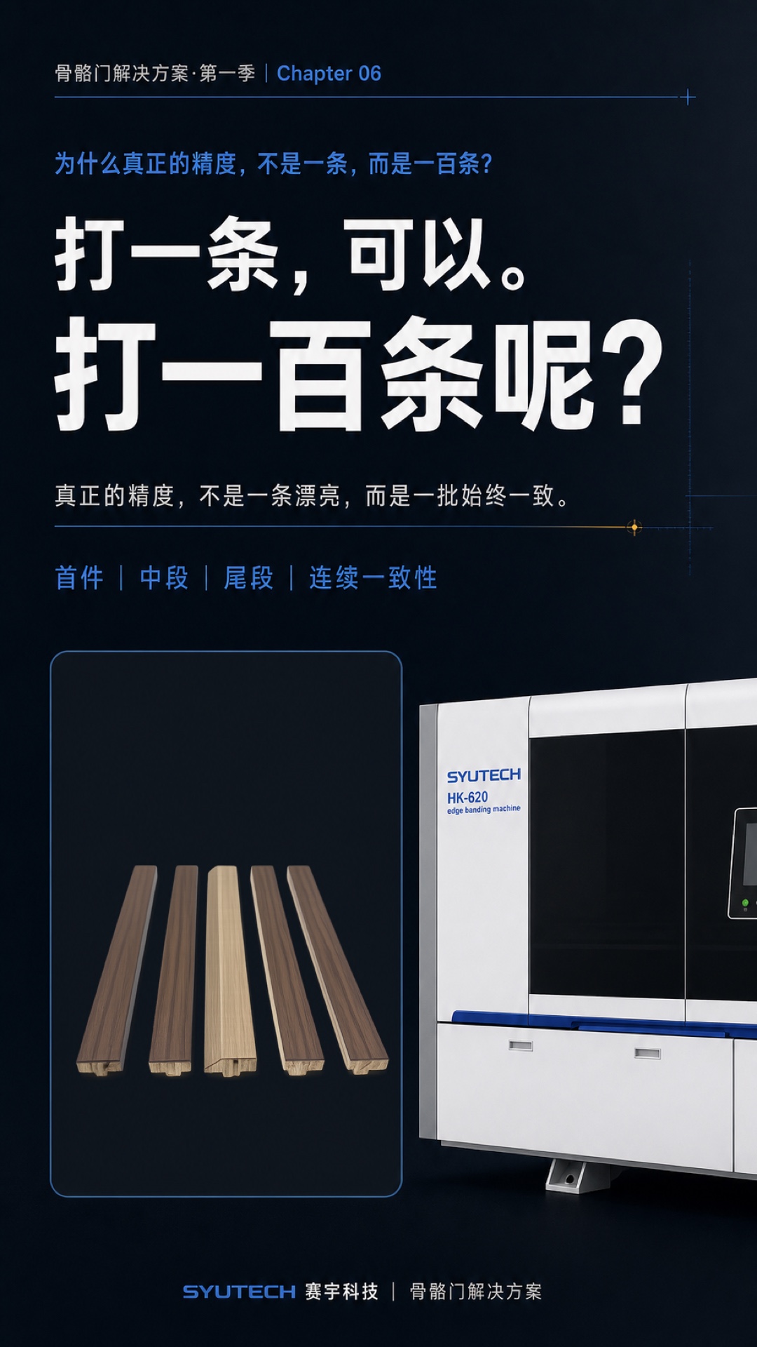 骨骼门线条精度怎样验收？从一根样品到连续一批